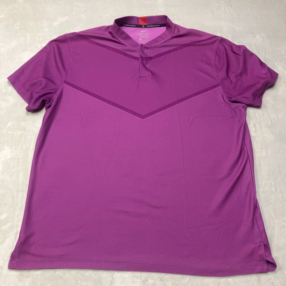 Nike Golf Tiger Woods‎ Blade Collar Dri-Fit Polo
